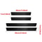 Carbon Fiber Leather Car Sticker, Thick Car Door Plate Protective Stickers, Anti Scratch Decal, Sill Scuff Cover