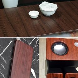 wood grain pvc self adhesive vinyl wrap film, textured car stickers, diy furniture wallpaper