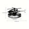 Solar Helicopter Car Air Freshener Decorative Aromatherapy Propeller Rotary Perfume Diffuser For Ca 10