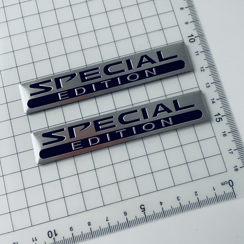 Aluminium LIMITED EDITION Emblem Sticker, 3D Metal Logo Badge, Car Trunk Decal, Special EDITION Fender Sticker Accessori