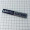 Aluminium LIMITED EDITION Emblem Sticker, 3D Metal Logo Badge, Car Trunk Decal, Special EDITION Fender Sticker Accessori
