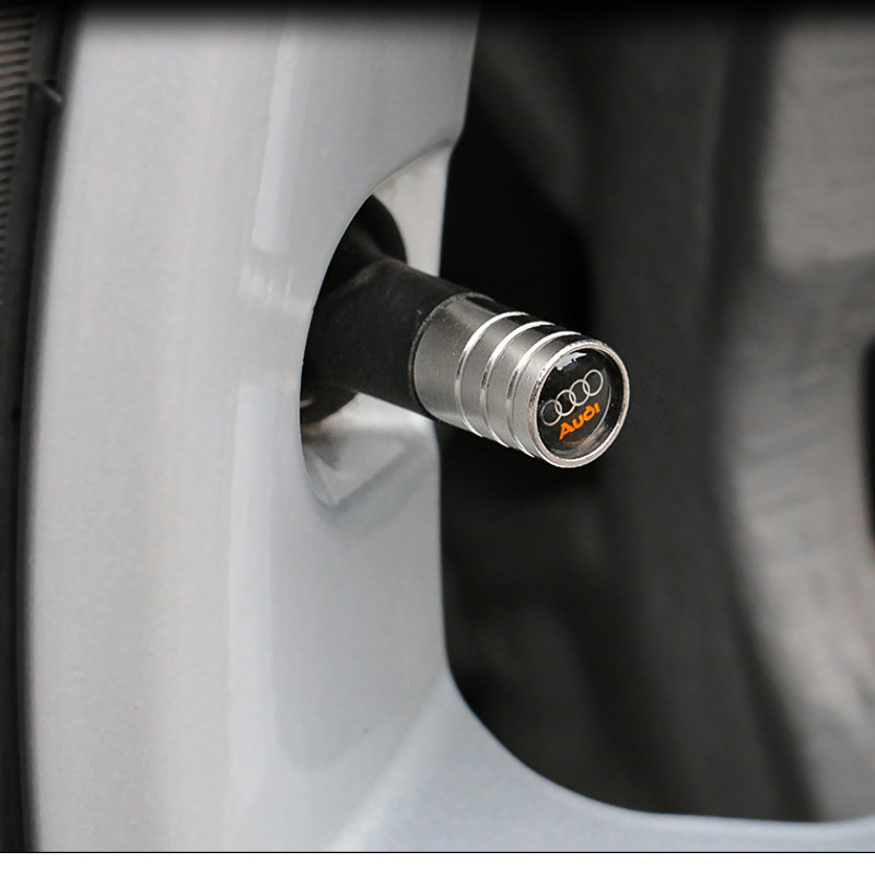 Universal Car Sticker Accessories Durable Valve Stem Caps Cover Auto Tire Decoration Set 1