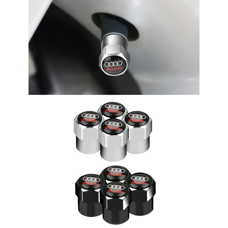 Universal Car Sticker Accessories Durable Valve Stem Caps Cover Auto Tire Decoration Set 0