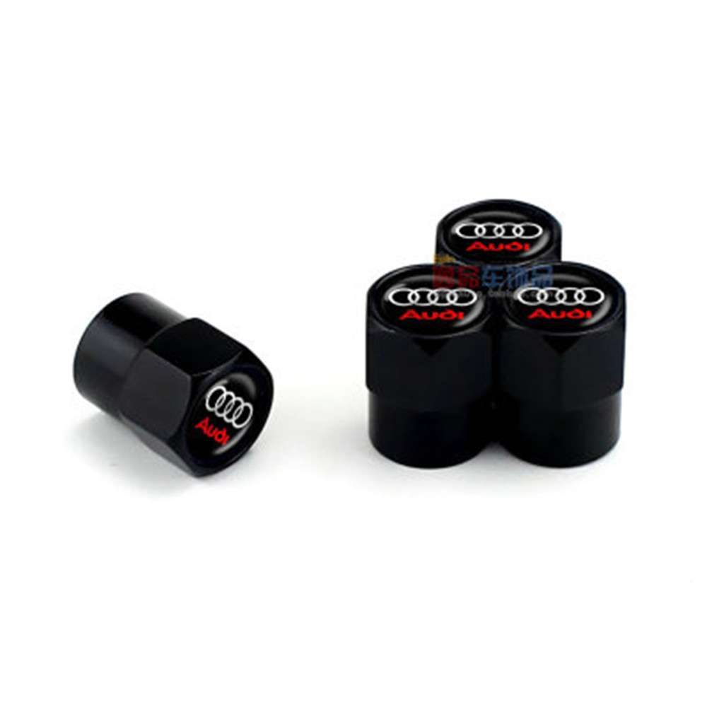 Universal Car Sticker Accessories Durable Valve Stem Caps Cover Auto Tire Decoration Set 8