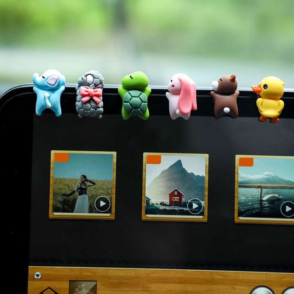 Little Turtle Car Pendant, Cute Animal Ornament, Dashboard Display Decor, Rearview Mirror Accessory