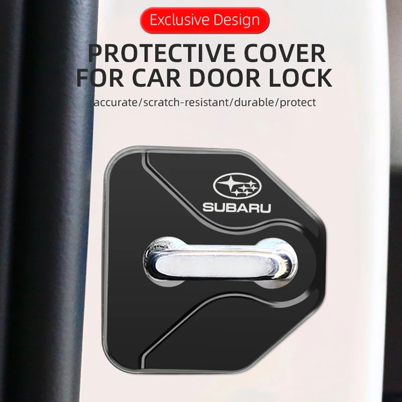 Outback Car Accessories Car Door Lock Protective Cover Scratch Resistant Lock Guard 3