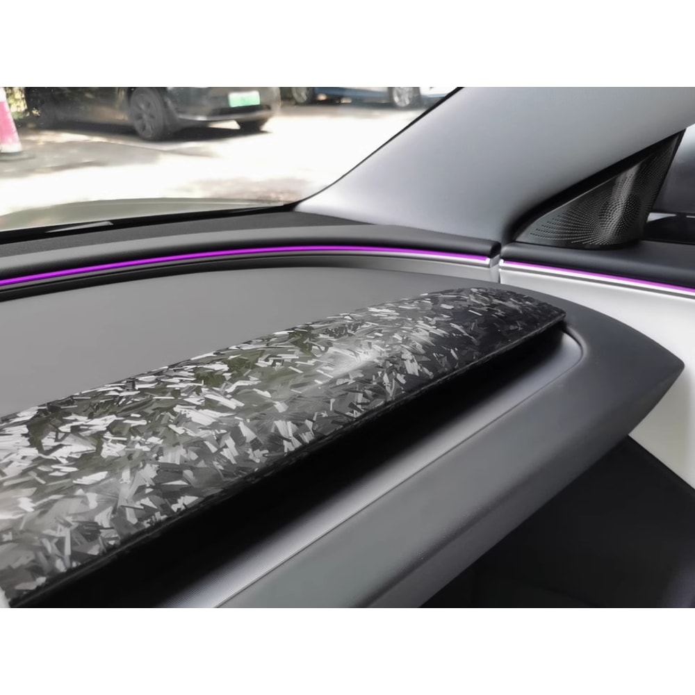 Cosmic Ghost Black Forged Carbon Fiber Wrap, Honeycomb Carbon Film for Car and Motorcycle Stickers