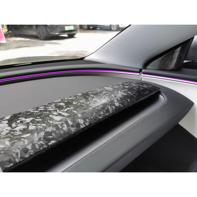 Cosmic Ghost Black Forged Carbon Fiber Wrap, Honeycomb Carbon Film for Car and Motorcycle Stickers