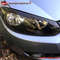 Volkswagen VW Golf Head Light Eyelids ABS Eyebrow Cover Trim Car Headlight Decoration Stickers 1