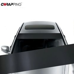 3d design car sunshade stickers, fly eye one way vision vinyl mesh film, windshield decals for auto decoration