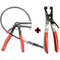 Car Hose Clamp Pliers Long Reach Remover Kit Radiator Heater Band Wire Spring Flat Large Clamp Tool 7