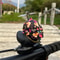 Bicycle Horns Squeeze Black Duck With Straps Helmet Car Ornament Silicone Elasticity Belt Bike Bell 0