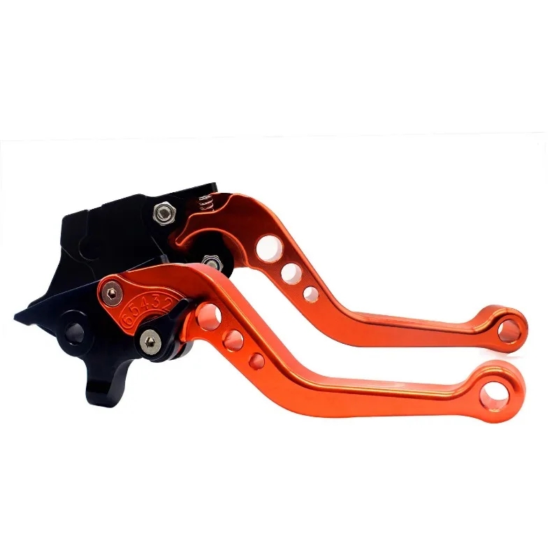 Universal Motorcycle Brake Levers SDTW Adjustable Hand Lever GY6 Modified Horn Bike Accessories 11