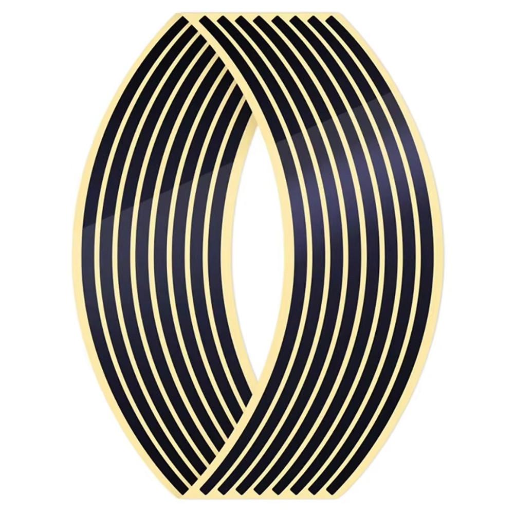Reflective Rim Tape, Wheel Stripe Stickers, Motorcycle and Bike Wheel Decoration