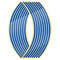 Reflective Rim Tape, Wheel Stripe Stickers, Motorcycle and Bike Wheel Decoration