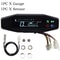 Motorcycle Digital Speedometer Tachometer Oil Gauge Universal Instrument Cluster With Signal Lights 7