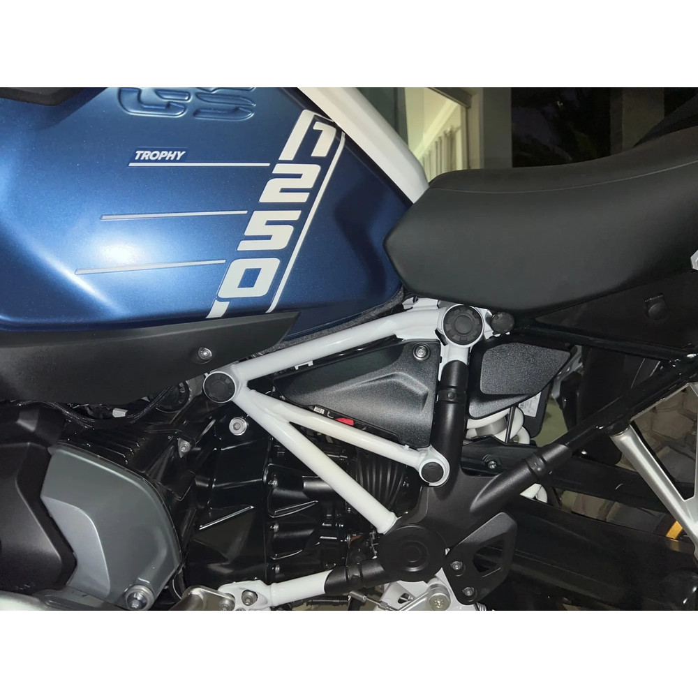 Motorcycle Frame Hole Caps Cover Plug Durable Frame Protector Kit Easy Install Fit 2