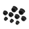 Motorcycle Frame Hole Caps Cover Plug Durable Frame Protector Kit Easy Install Fit 4