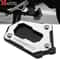 Side Stand Extension Pad Motorcycle Kickstand Base Support Durable AntiFall Pad 0