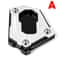 Side Stand Extension Pad Motorcycle Kickstand Base Support Durable AntiFall Pad 5