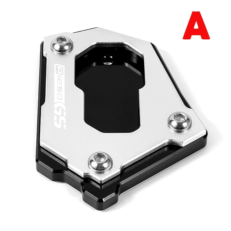 Side Stand Extension Pad Motorcycle Kickstand Base Support Durable AntiFall Pad 5