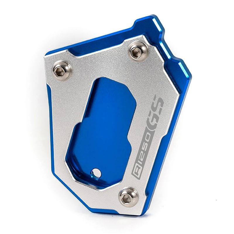 Side Stand Extension Pad Motorcycle Kickstand Base Support Durable AntiFall Pad 8