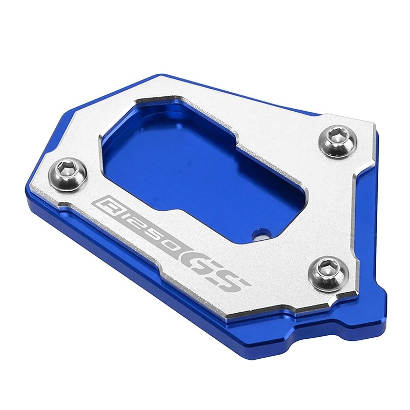 Side Stand Extension Pad Motorcycle Kickstand Base Support Durable AntiFall Pad 4