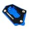 Side Stand Extension Pad Motorcycle Kickstand Base Support Durable AntiFall Pad 13