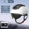 Summer Electric Bike Helmet Open Face Dual Lens Motorcycle Helmet Breathable Jet Scooter Helmet For