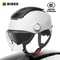 Summer Electric Bike Helmet Open Face Dual Lens Motorcycle Helmet Breathable Jet Scooter Helmet For