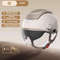 Summer Electric Bike Helmet Open Face Dual Lens Motorcycle Helmet Breathable Jet Scooter Helmet For