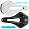 RYET Ultralight Carbon Fiber Bike Saddle 3D Printed Hollow Comfortable Breathable MTB Road Bicycle