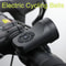 USB Rechargeable Bicycle Electric Horn Black ABS Cycling Bell Super Loud Riding Speaker Bike Safety 0