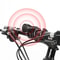USB Rechargeable Bicycle Electric Horn Black ABS Cycling Bell Super Loud Riding Speaker Bike Safety 3