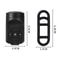 USB Rechargeable Bicycle Electric Horn Black ABS Cycling Bell Super Loud Riding Speaker Bike Safety 5