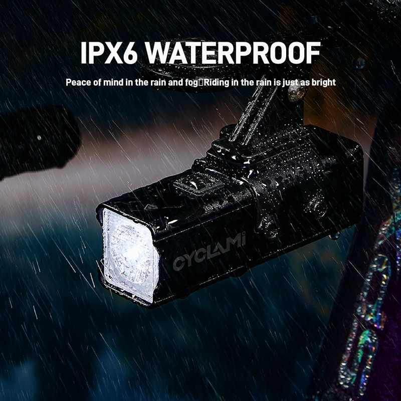 Type C Rechargeable LED Bike Light Waterproof Front Lamp Bicycle Headlight Essential Bike Accessori 3