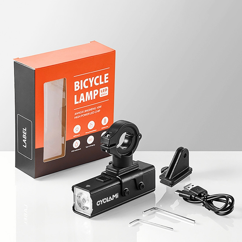 Type C Rechargeable LED Bike Light Waterproof Front Lamp Bicycle Headlight Essential Bike Accessori 5