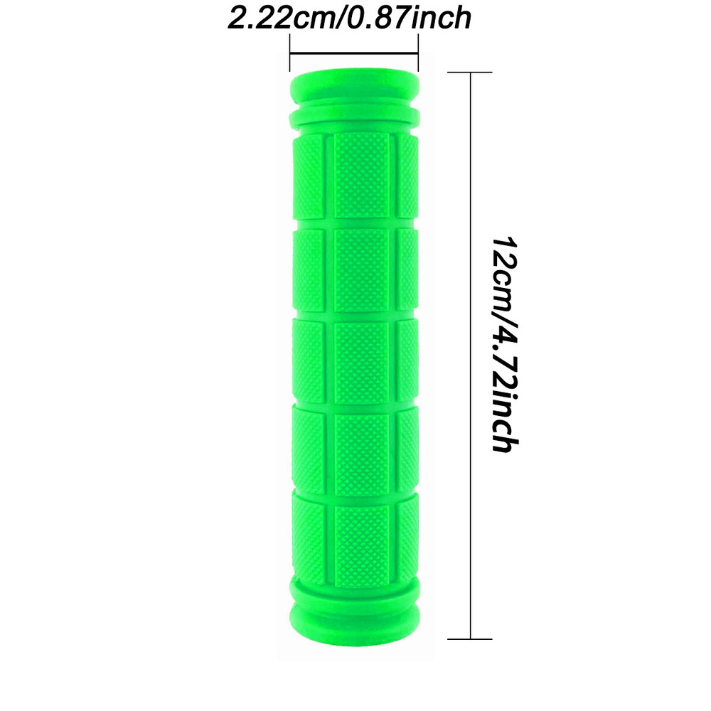 Soft Rubber Handlebar Grip Anti Slip Bicycle Grip Cover Kids Mountain Bike Handle Grip Accessories 4