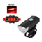 LED Rechargeable Bicycle Headlight Front Rear Bike Light Set Red Warning Tail Light For MTB And Nig 8