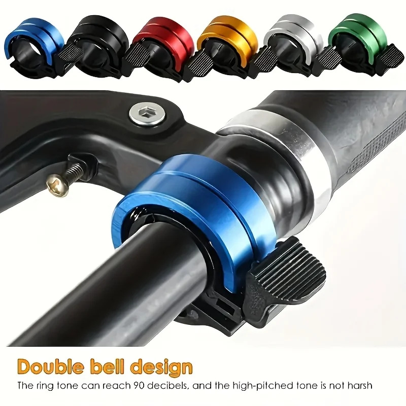Super Loud Bicycle Bell Folding Bike Invisible Horn Adult Bicycle Accessory 2