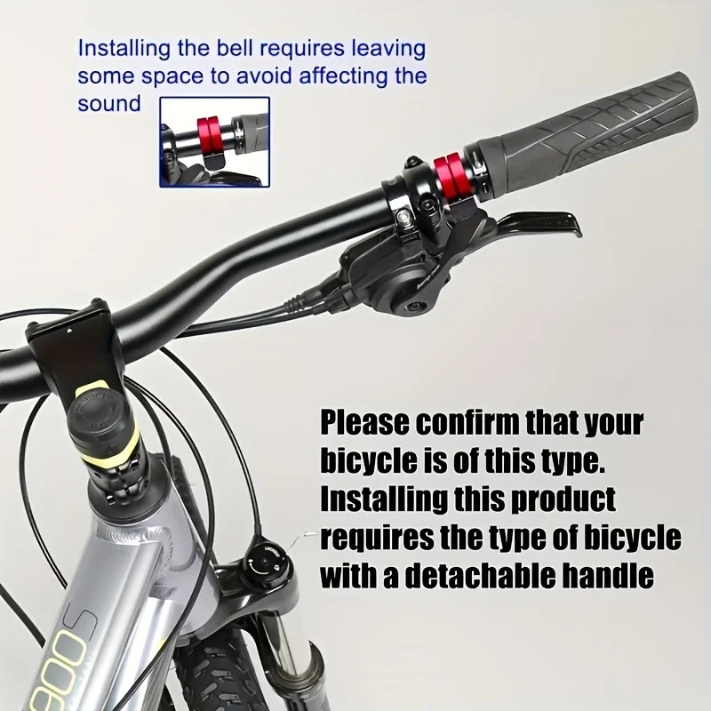 Super Loud Bicycle Bell Folding Bike Invisible Horn Adult Bicycle Accessory 4