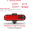 USB Rechargeable Rear Bike Light Ultra Bright Bicycle Taillight For Cycling Safety Easy To Install 3