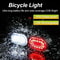 Rechargeable Bicycle Lights Set Front Rear USB Cycling Flashlight Mountain Bike Lantern Accessories 0