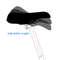 Flannelette Bike Seat Wheelie Black Bicycle Saddle With Logos Embroidery Logo Rail 3