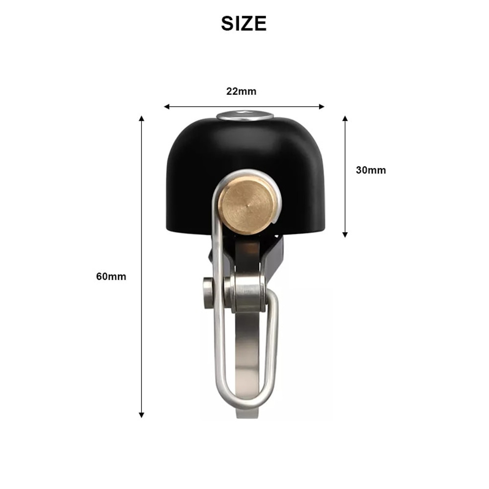 Retro Classical Bicycle Bell Clear Loud Sound Steel Copper Mountain Bike Handlebar Horn Safety Cycl 4