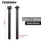 Matte Black Carbon Seatpost Road Bike Seat Tube MTB Bicycle Parts Upgrade 5
