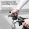 Ergonomic Bike Handlebar Grips Shockproof Road Bicycle Grips Anti Slip Comfortable Shock Absorbing 2