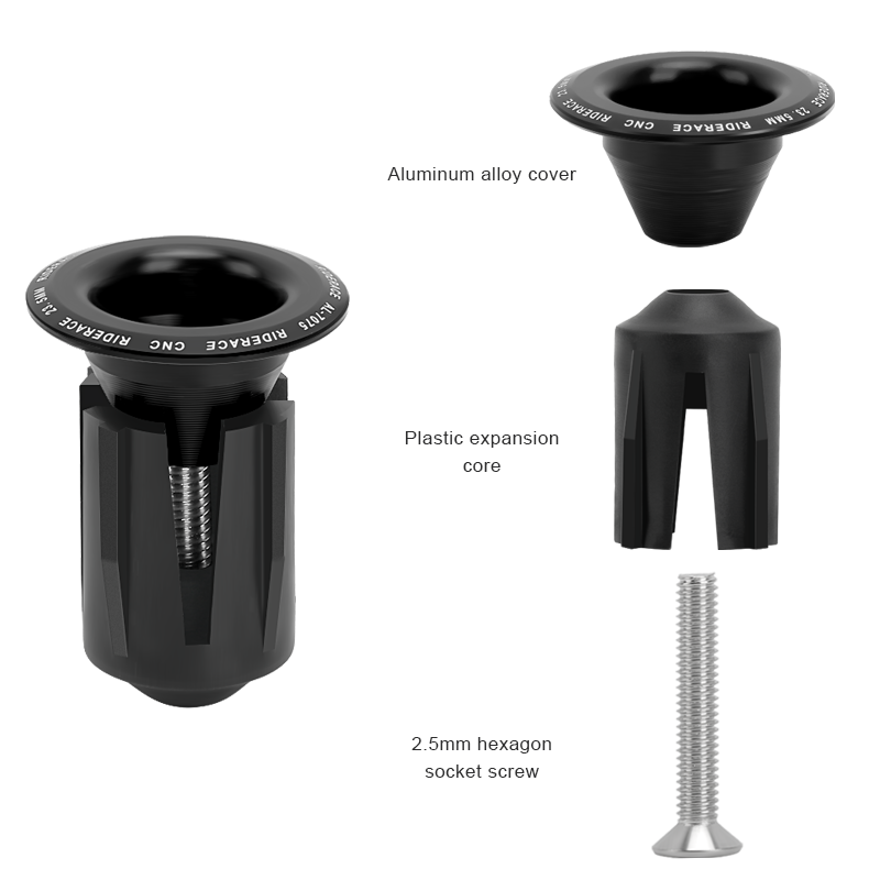 Aluminum Alloy Bike Handlebar End Caps Multicolor Cycling Handlebar Plugs Mountain Road Bicycle Acc 4