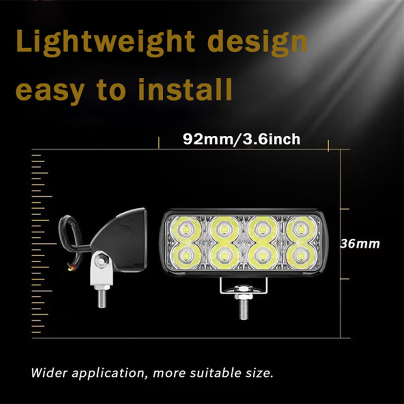 Waterproof LED Light Bar Floodlight Spotlight Work Lamp For Truck Jeep SUV Boat 5