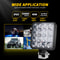 Work Light LED Bar For Truck Car SUV Tractor Boat Off Road ATV Barra Headlights 5